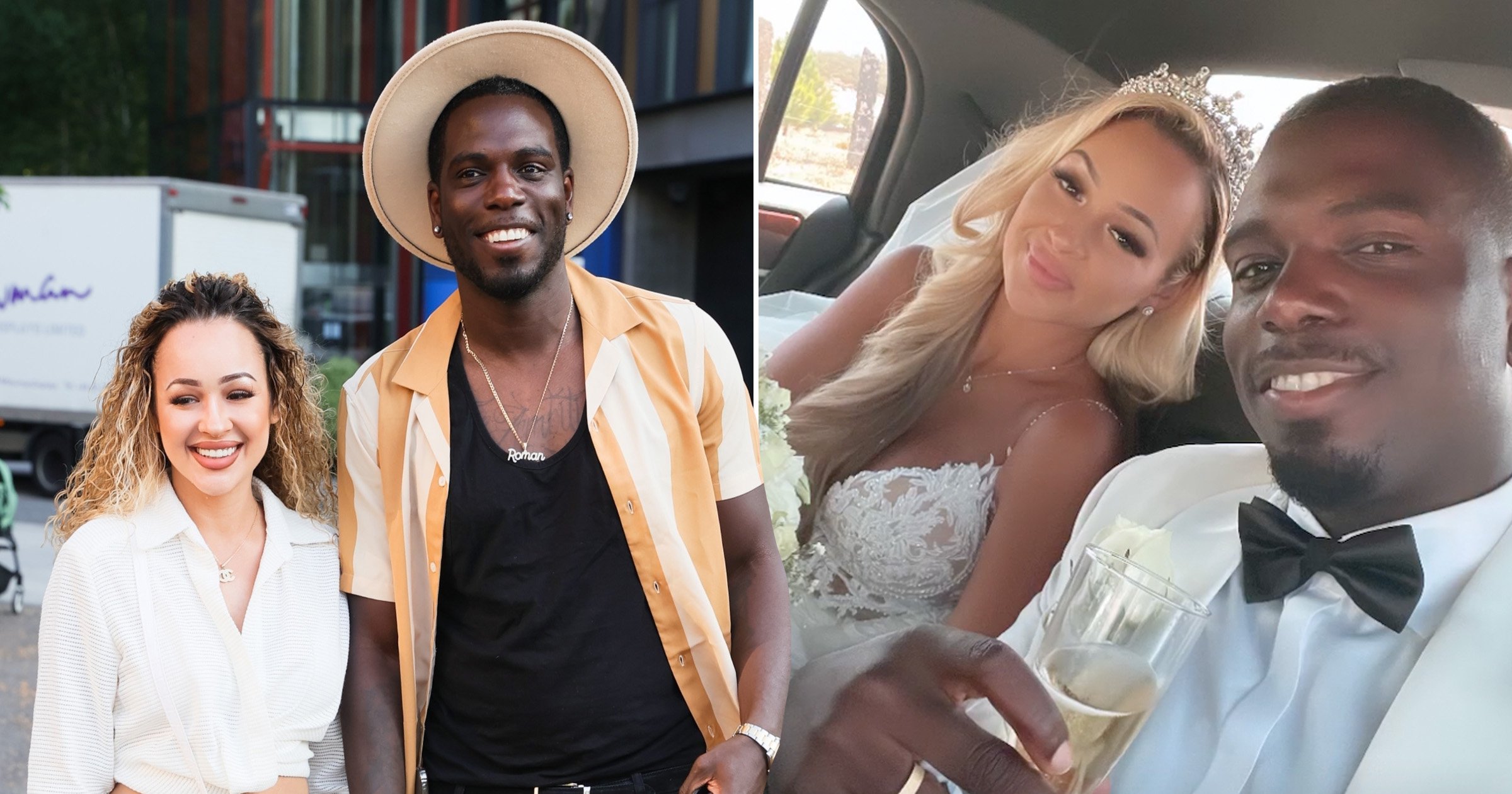 Love Island’s Marcel Somerville marries fiancée Rebecca Vieira in glamorous ceremony in Portugal