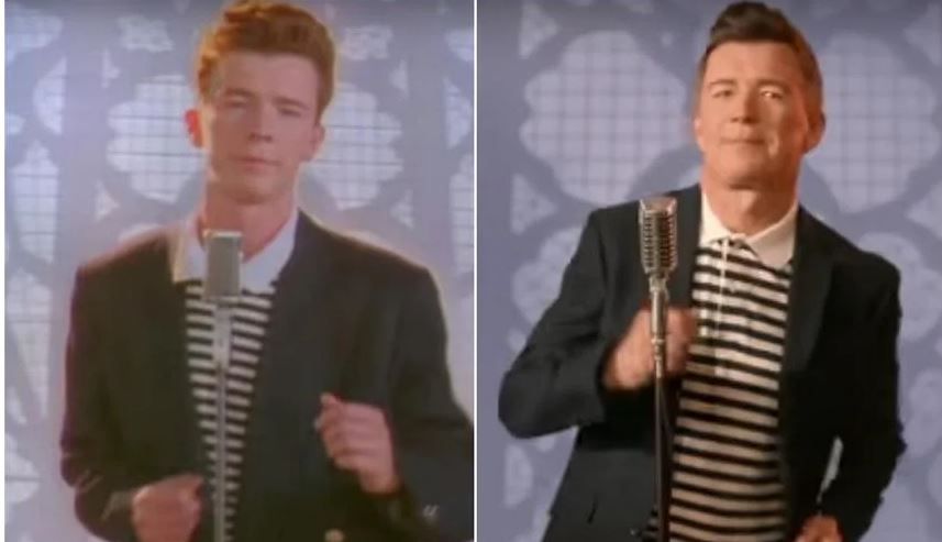 WATCH: Rick Astley recreates iconic 'Never Gonna Give You Up' music video 35 years after release