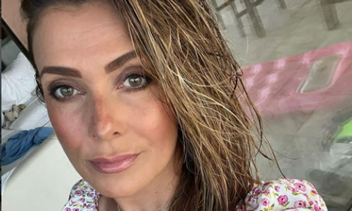 Strictly's Kym Marsh stuns in black bikini in intimate spa photo with husband Scott