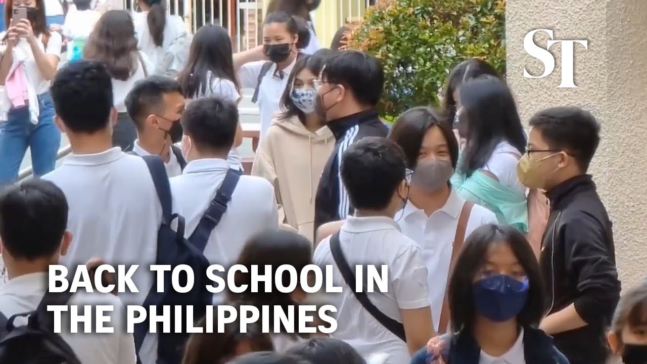 Back to school - Millions of students in the Philippines finally return ...