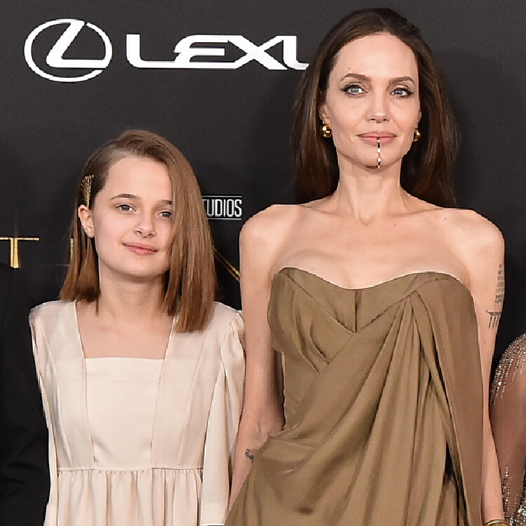 Angelina Jolie and 14YearOld Vivienne JoliePitt Enjoy Mother