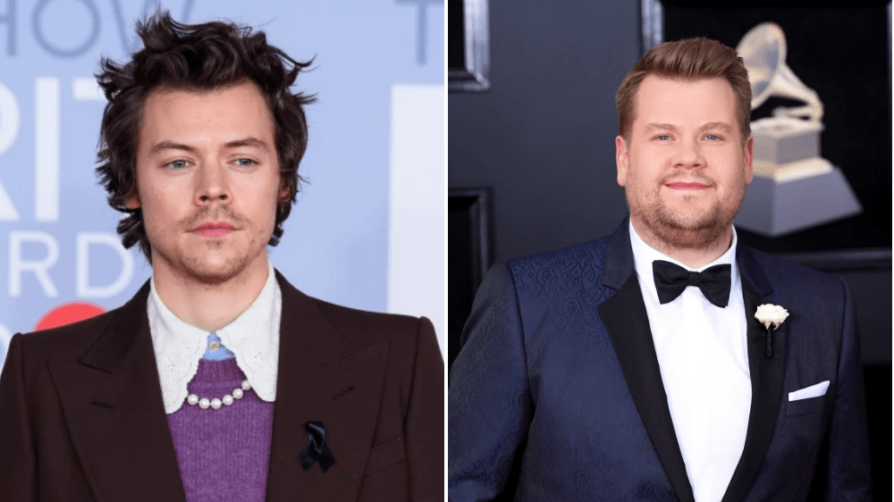 Harry Styles surprises James Corden with Happy Birthday sing-a-long during Madison Square Garden gig