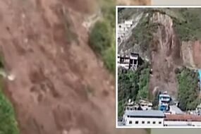 Machu Picchu tourist horror: Four dead and 16 injured as tour bus plunges 330ft down gorge