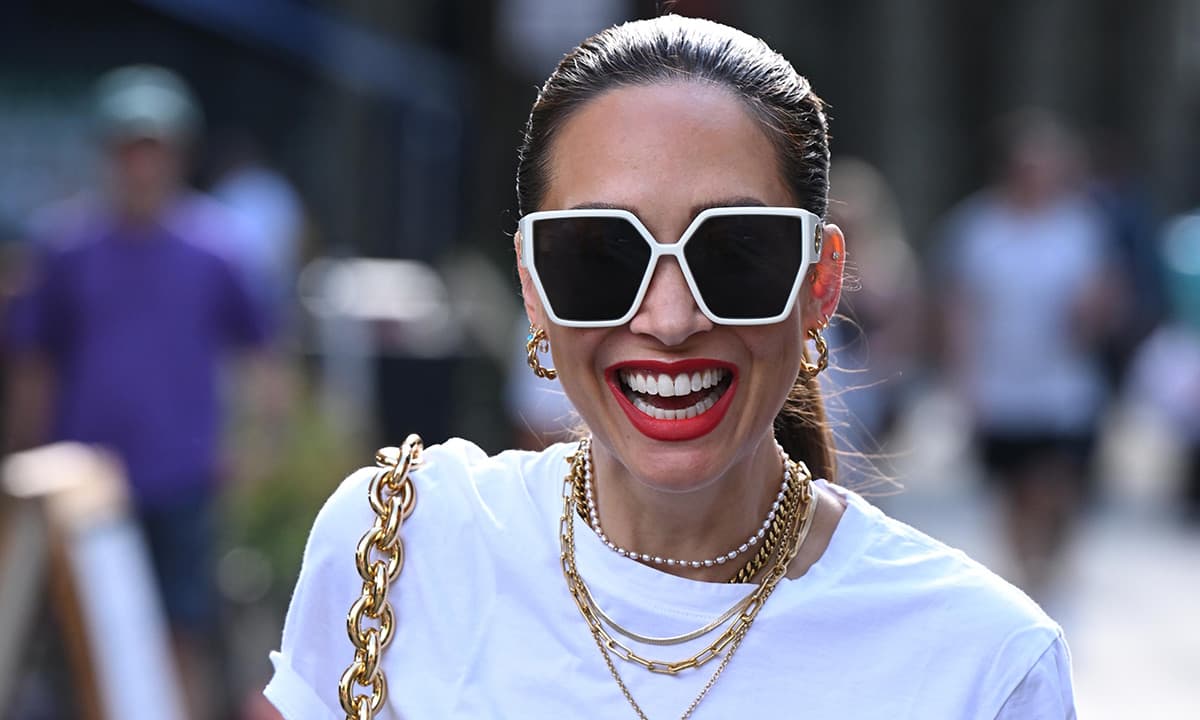 Myleene Klass celebrates major fashion news