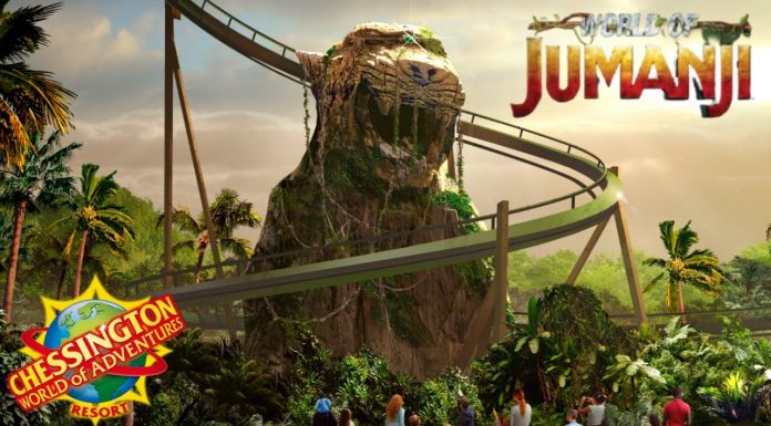 Jumanji theme park opening in 2023