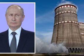 Putin’s nuclear plot exposed in new satellite images – power plant cooling systems at risk