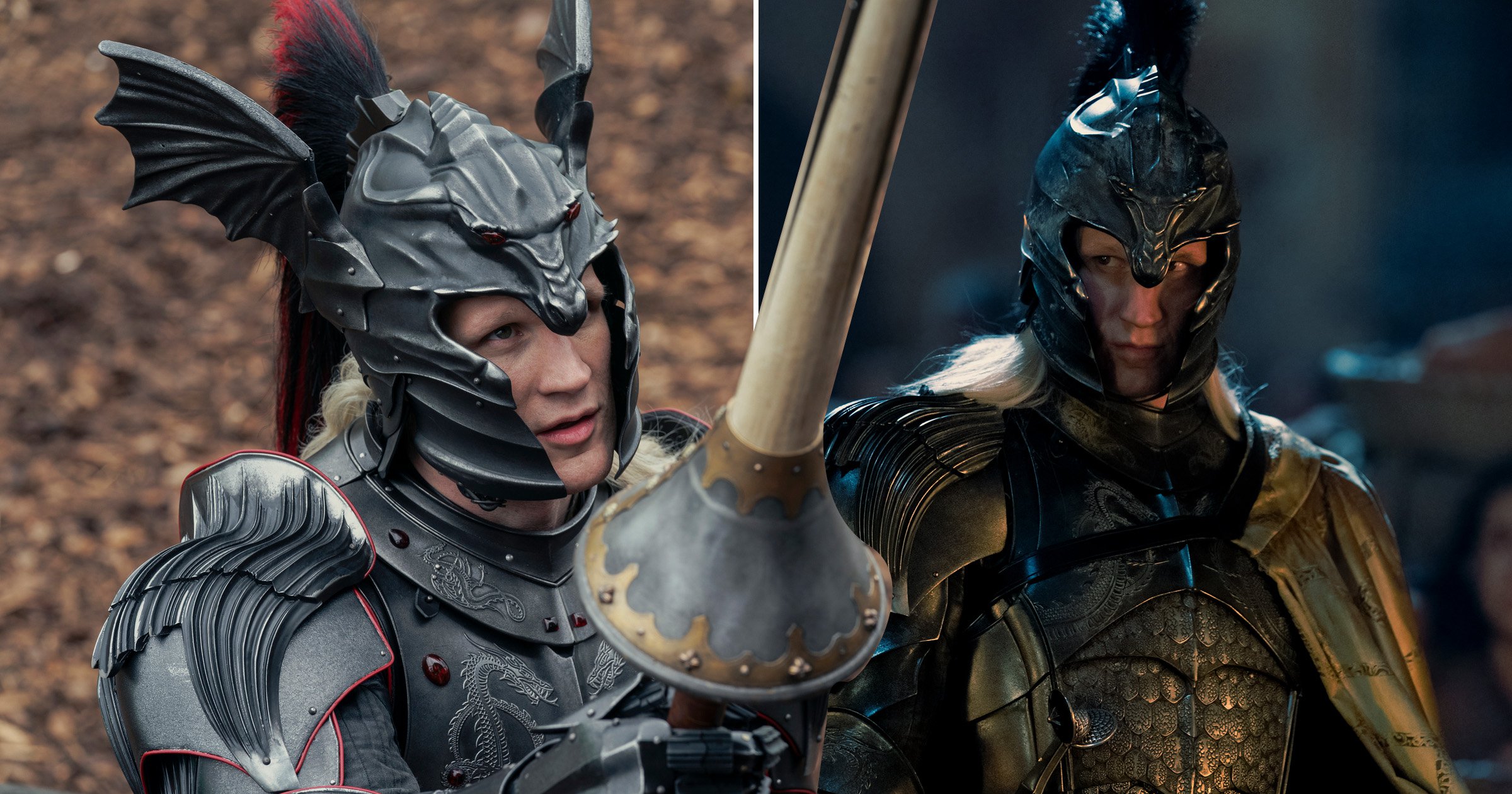 Behind-the-scenes process of creating Matt Smith’s ‘samurai-inspired’ armour and dragon helmet for Prince Daemon Targaryen in House of the Dragon