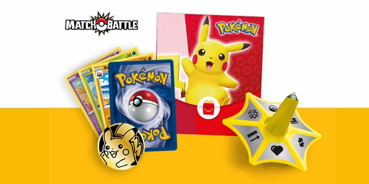 McDonald's releasing match battle Pokemon trading card game from Sept 1