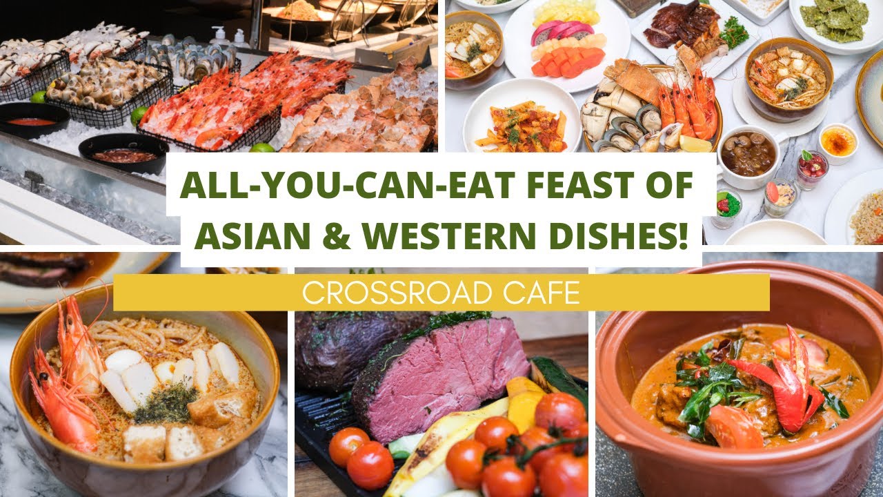 Crossroads Buffet – All-You-Can-Eat Feast of Asian and Western Dishes!