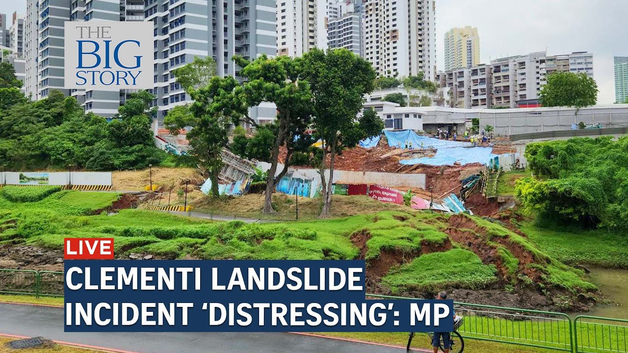 BCA issues stop-work order on Clementi BTO site after landslide | THE BIG STORY