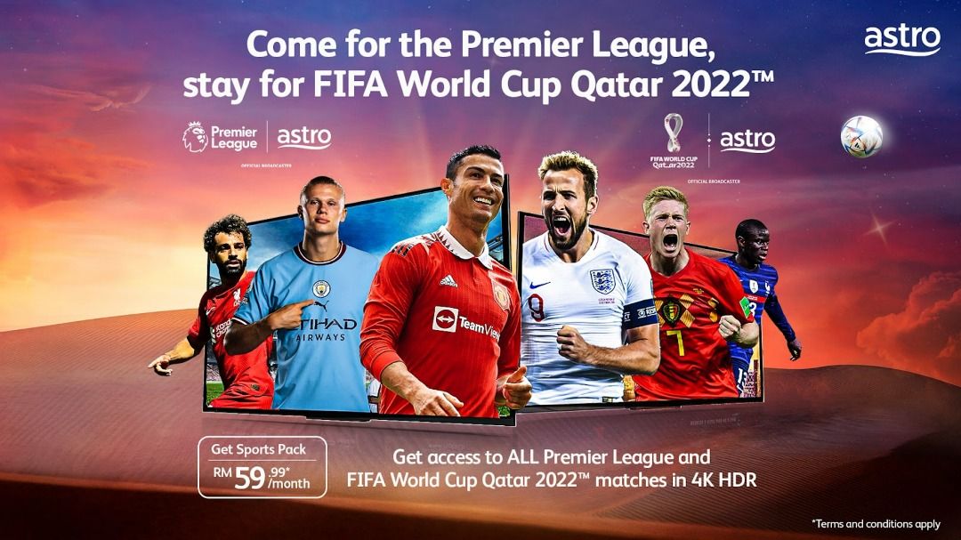 The best FIFA World Cup Qatar 2022 action, only on Astro