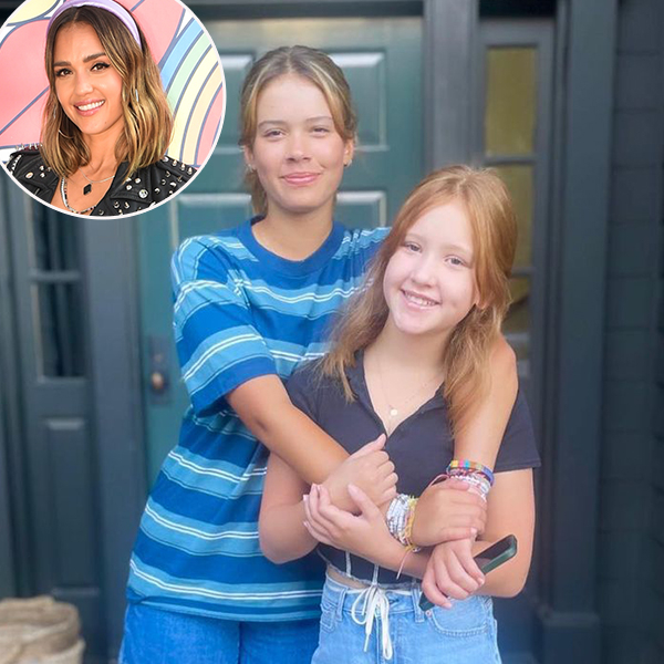 Jessica Alba Shares Photos From "Not So Baby" Daughters' First Day of High School, Middle School