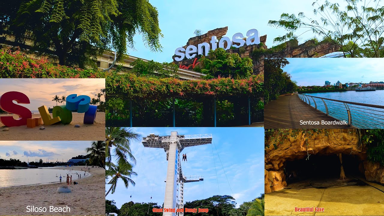 Sentosa Island Singapore | Siloso Beach | Sentosa Boardwalk