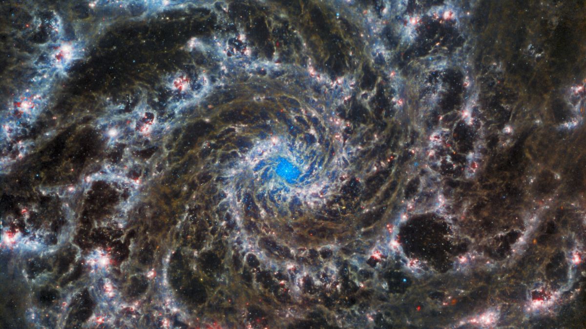 James Webb telescope snaps mesmerizing view of 'Phantom Galaxy' spirals