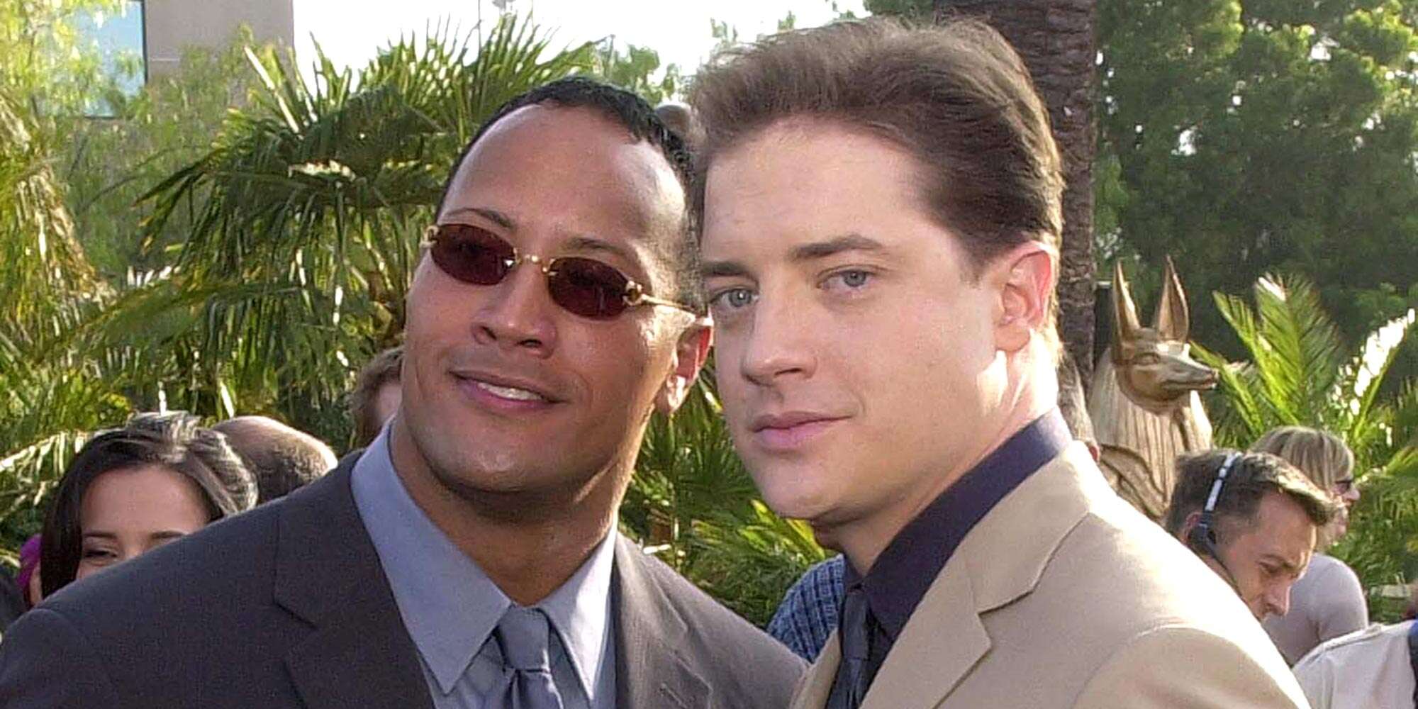 Dwayne Johnson cheers on Mummy costar Brendan Fraser: 'Rooting for all your success brother'