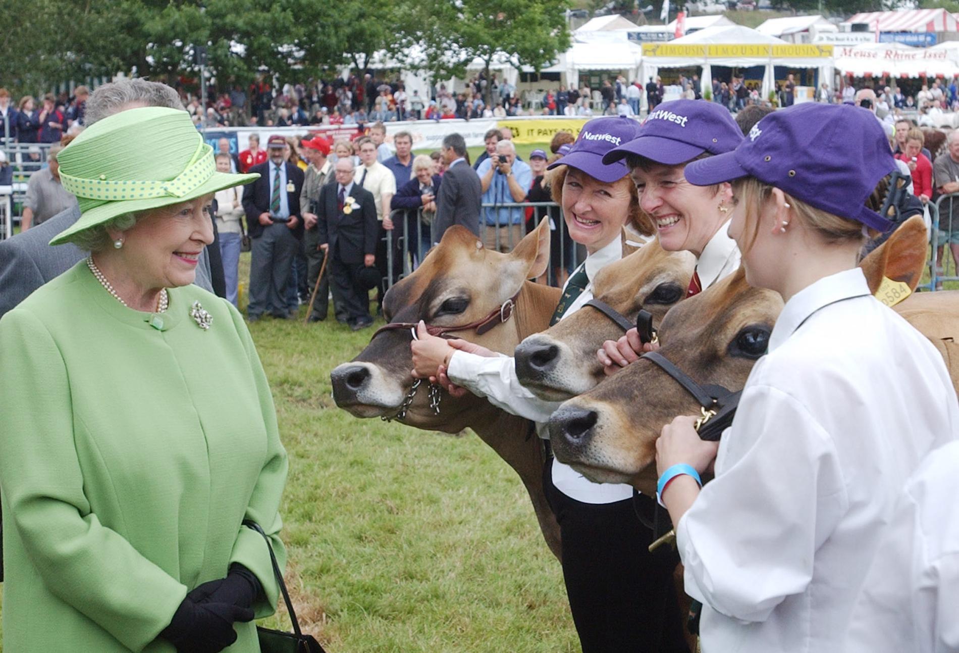 Queen's brilliant reaction to seeing cows is one of her most iconic moments