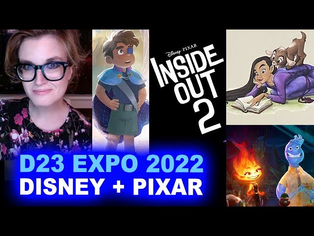 D23 Expo 2022 - Inside Out 2, Disney Animation Wish, Pixar's Elemental, Elio