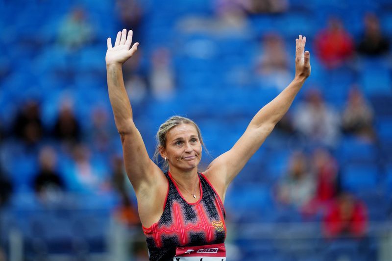 Athletics-Javelin world record holder Spotakova announces retirement