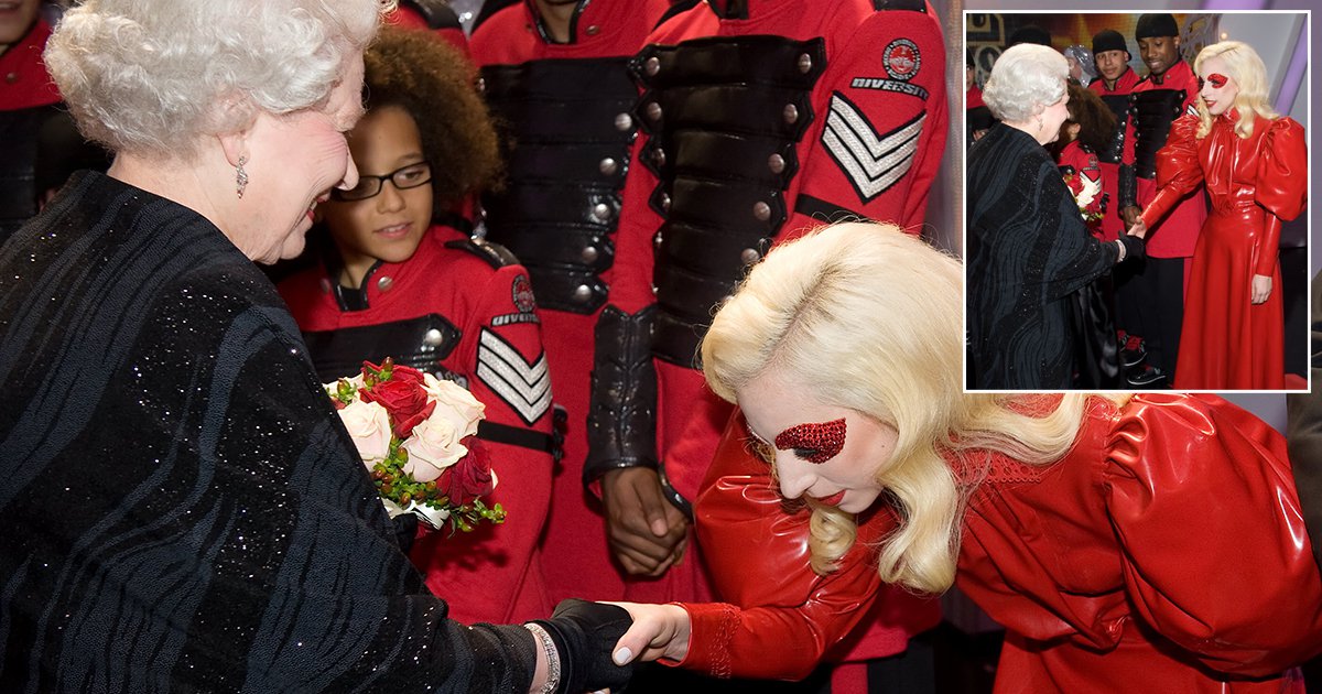 When Lady Gaga met the Queen – A look back at the singer’s meeting with the late Queen Elizabeth II