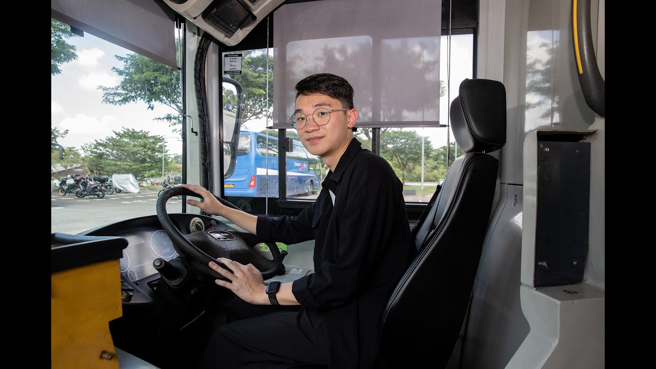 The Stories Behind: The 23-year-old who pursued his passion to become a bus driver