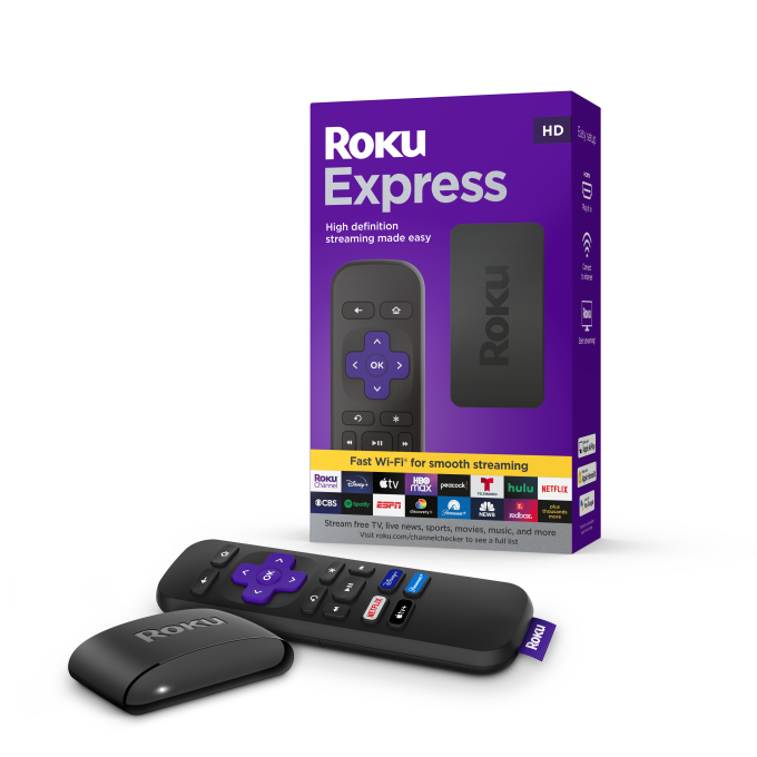 Roku reveals an upgraded Roku Express streaming player and a smaller subwoofer