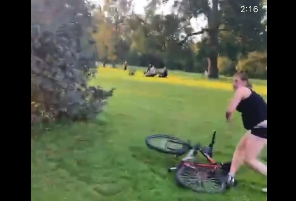 Cyclist charged after allegedly attacking Indigenous woman for not wearing a bra
