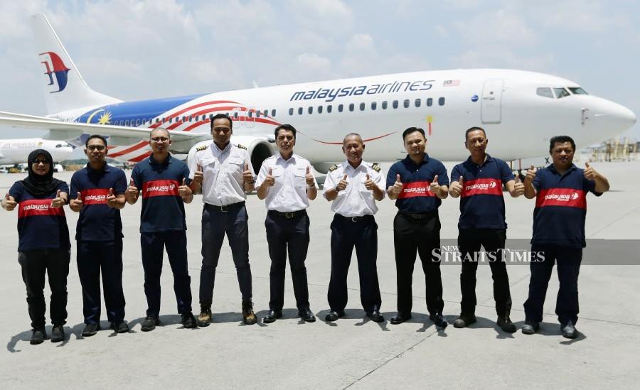 Malaysia Airlines high on patriotism spirit with Malaysia Flag livery