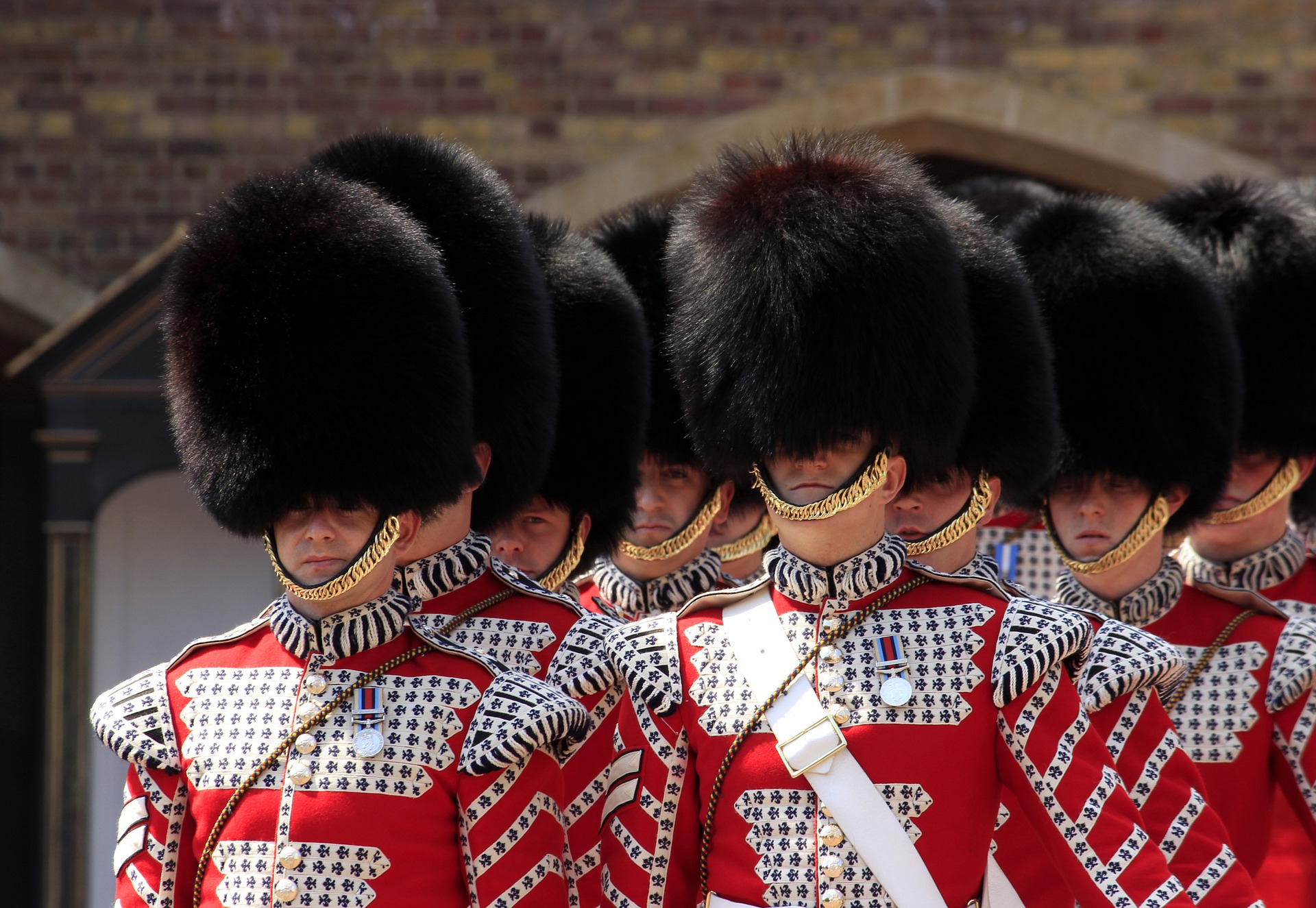 This is why the Queen's royal guards often faint