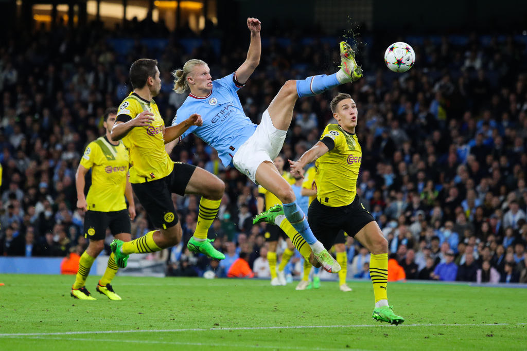 Pep Guardiola compares Erling Haaland goal to legendary Johan Cruyff strike