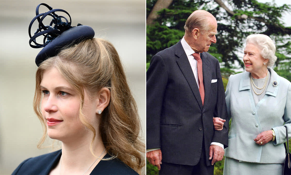 Lady Louise Windsor pays tribute to the Queen and Prince Philip in very special way