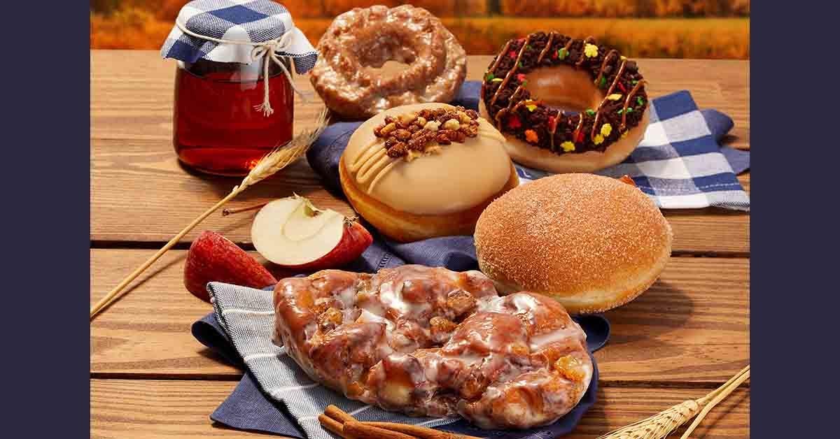 Krispy Kreme Introduces New Apple Fritter in Fall-Themed Doughnut Lineup