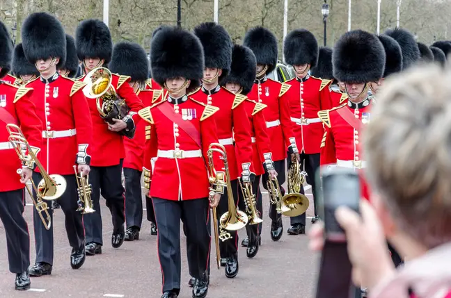 King's Guard don't spend their entire shift stood in front of Buckingham Palace