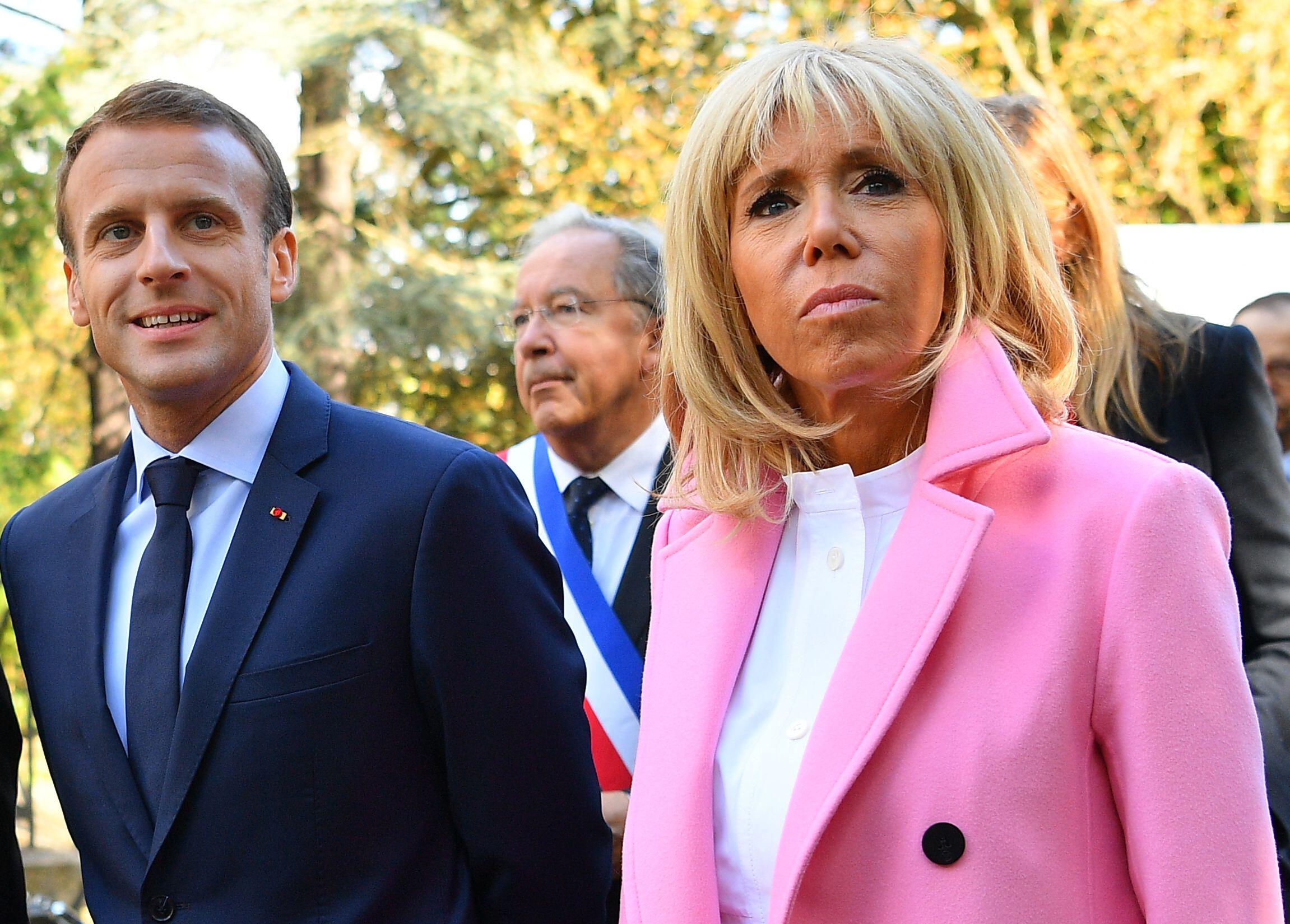 French president Emmanuel Macron told wife he'd marry her when she was 41 and he was just 17