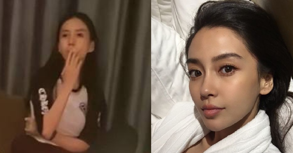 PRC NETIZENS NOT HAPPY WITH HK-BASED ACTRESS ANGELABABY FOR SMOKING