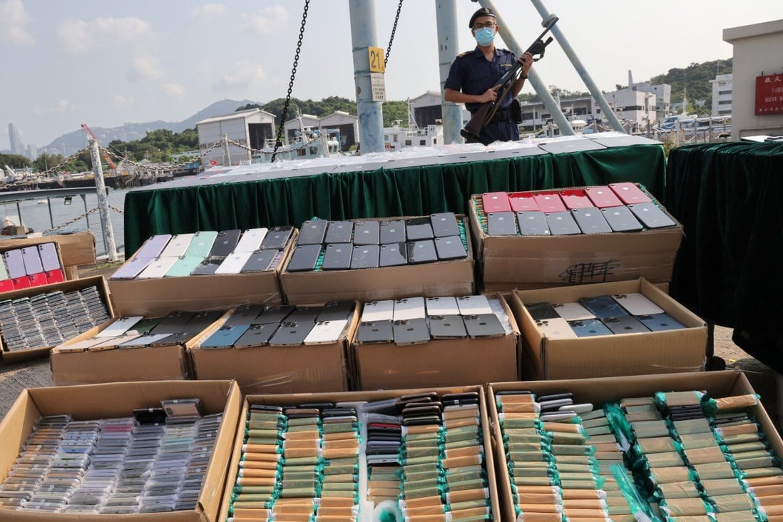 Hong Kong customs to check over 16,000 Mark Six tickets for winners after they were seized along with electronics worth HK$10 million in smuggling bust