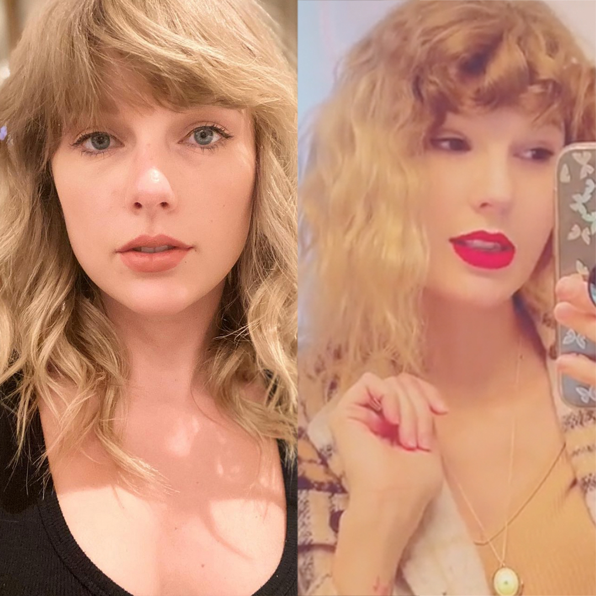 Taylor Swift’s TikTok Doppelgänger Can’t Calm Down After Seeing Mom Andrea's Reaction