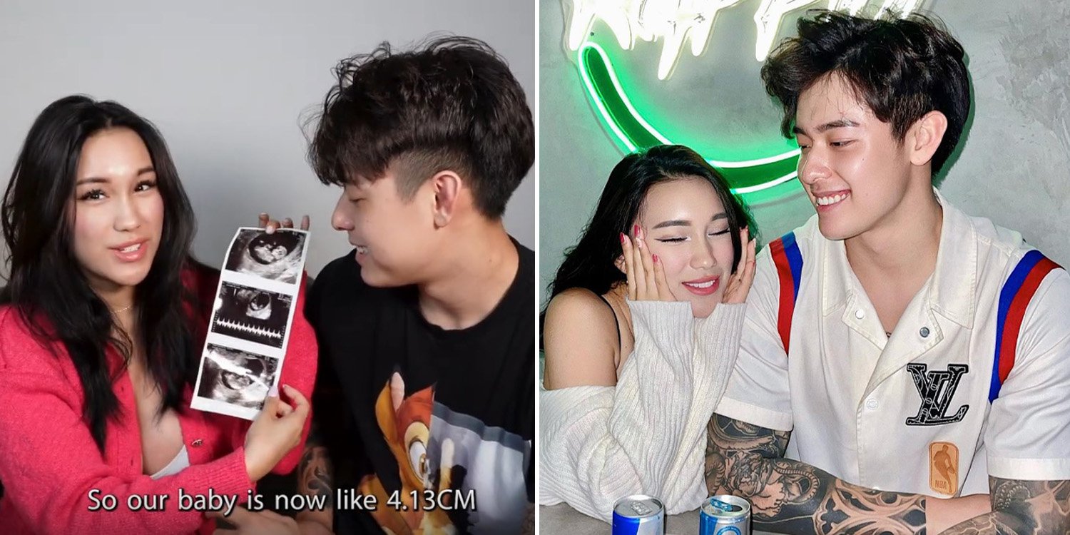Titus low & Cheryl chin announce She’s 3 months pregnant, excited to become young parents
