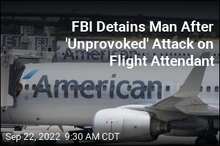 FBI Detains Man After 'Unprovoked' Attack on Flight Attendant