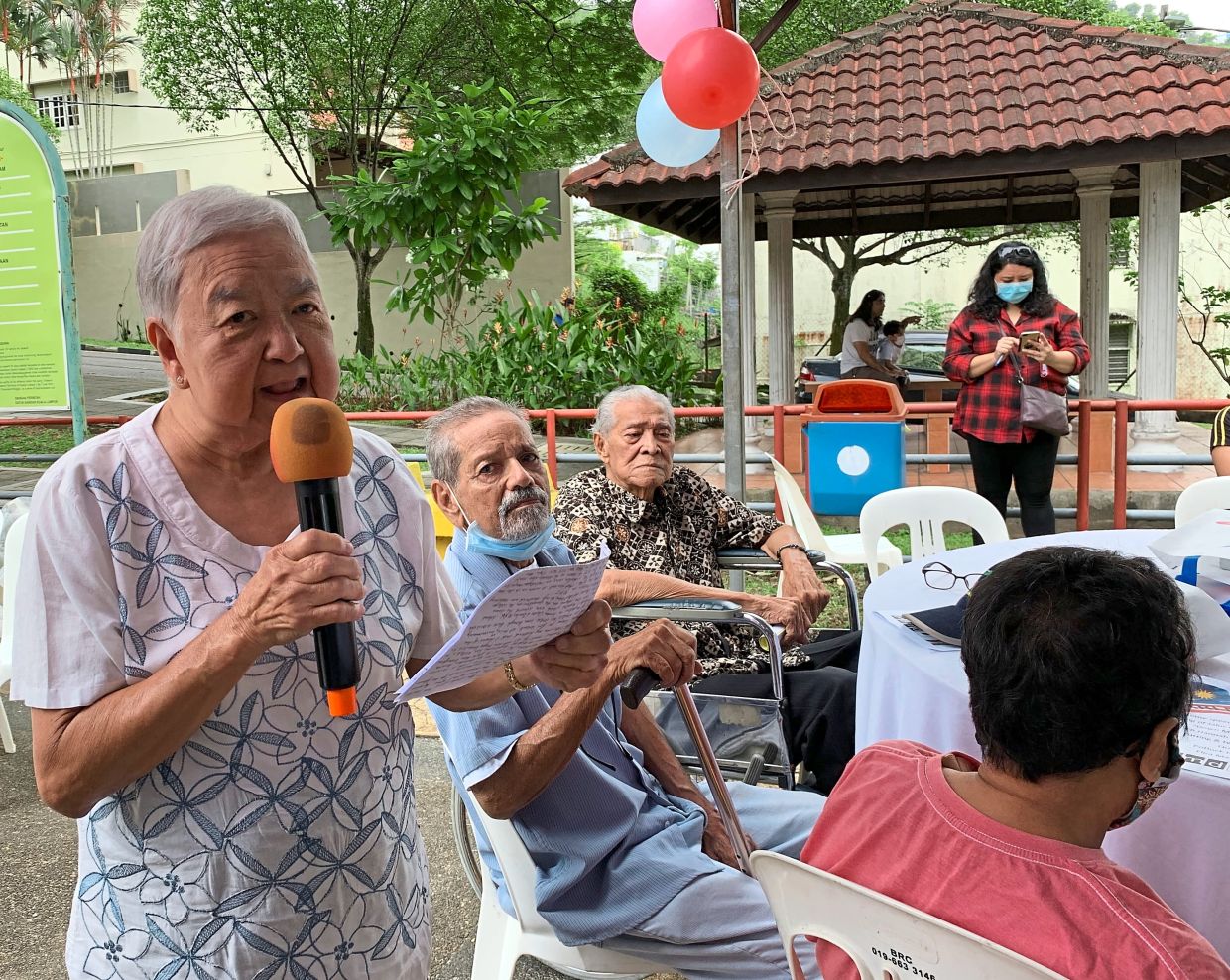 Seniors feted at Malaysia Day do in Medan Damansara