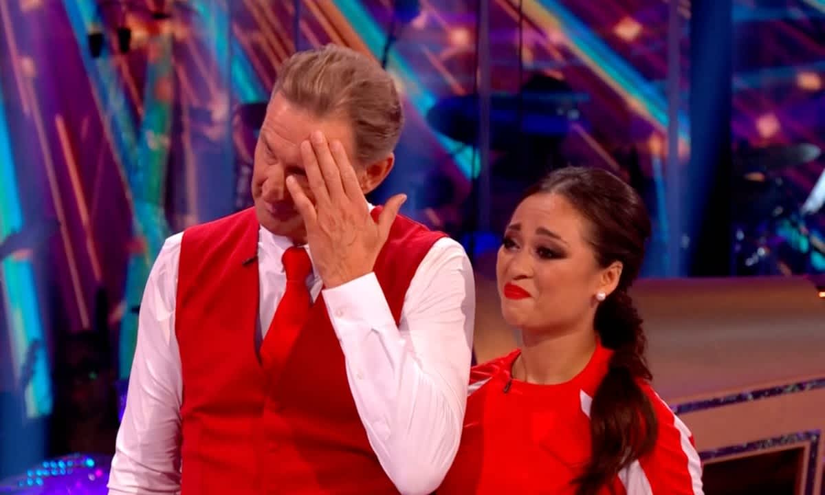 VIDEO: Strictly's Katya Jones begs to go again after routine goes wrong