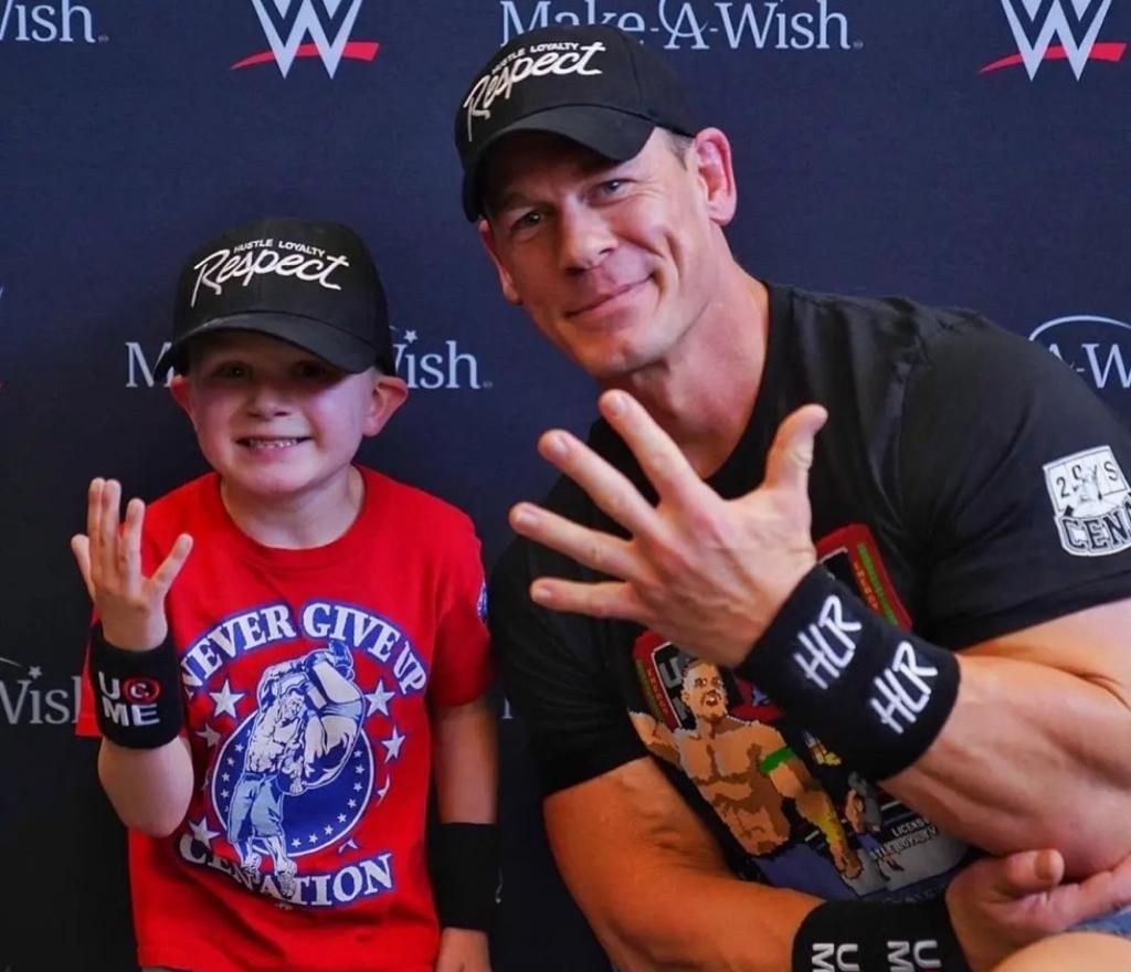 John Cena sets new world record for most wishes granted through Make-A-Wish Foundation
