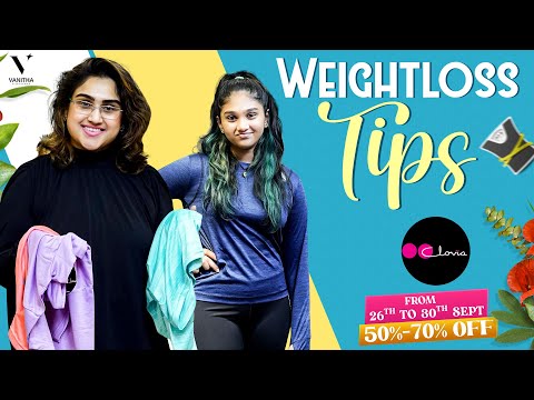 Weightloss Tips 💪😇 | Clovia Shopping Haul | Vanitha Vijaykumar
