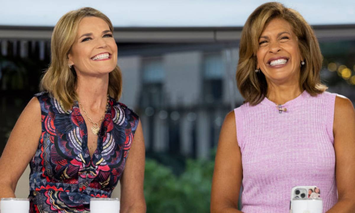 Hoda Kotb and Savannah Guthrie get animated during hilarious moment captured on Today