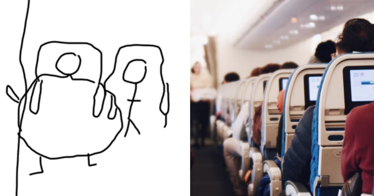 MAN SAYS HE WON’T FLY ECONOMY ANYMORE AFTER HIS SEAT WAS OCCUPIED BY A BUI-BUI