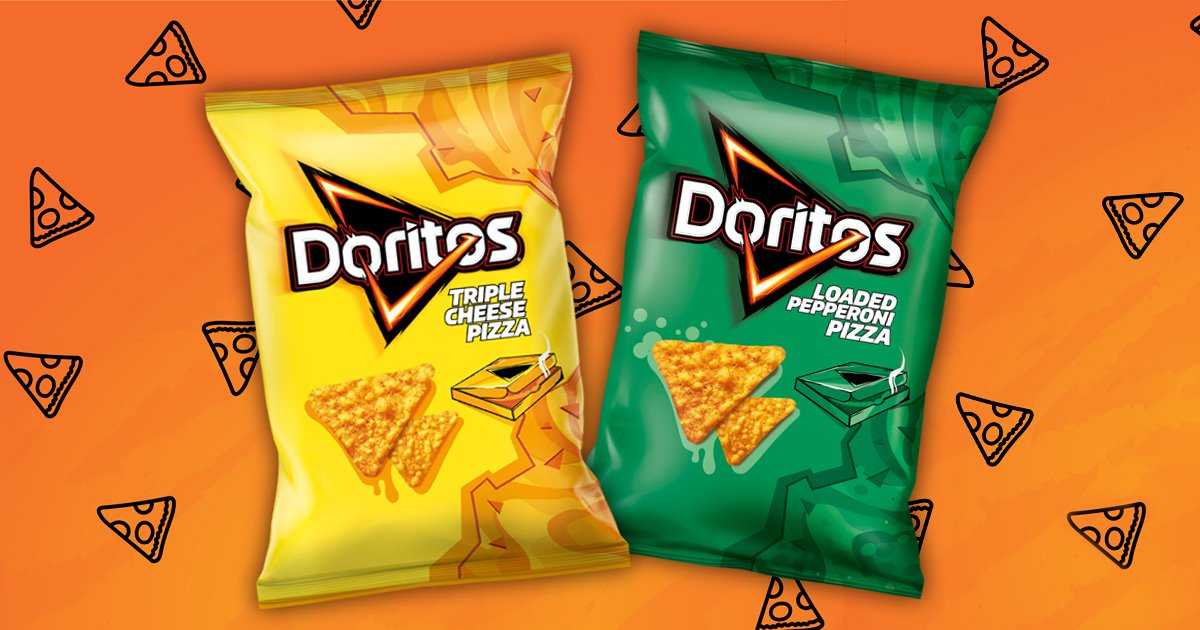 Doritos launches new pizza-flavoured crisps – pepperoni and three cheese