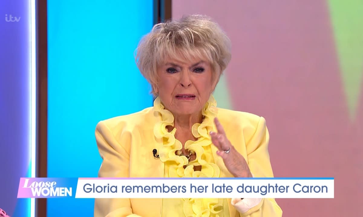 Loose Women's Gloria Hunniford breaks down in tears as she marks late daughter's heart-rending milestone