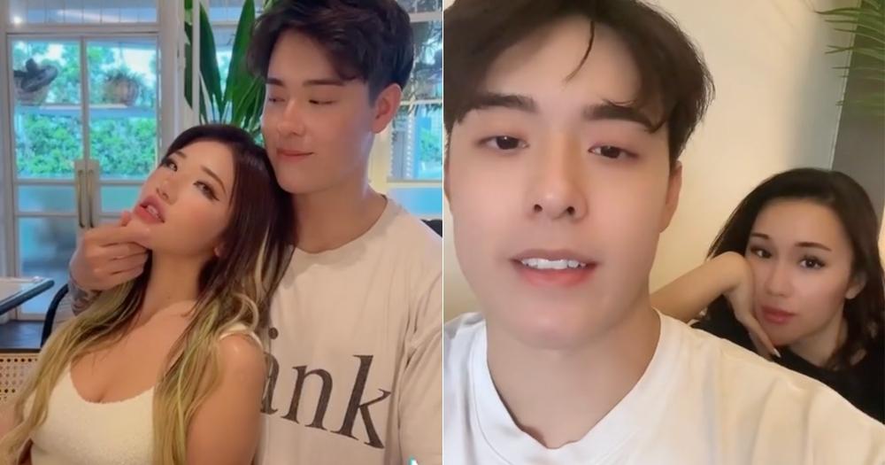 Titus Low apologises for acting intimate with M'sian model Siew Pui Yi in TikTok video