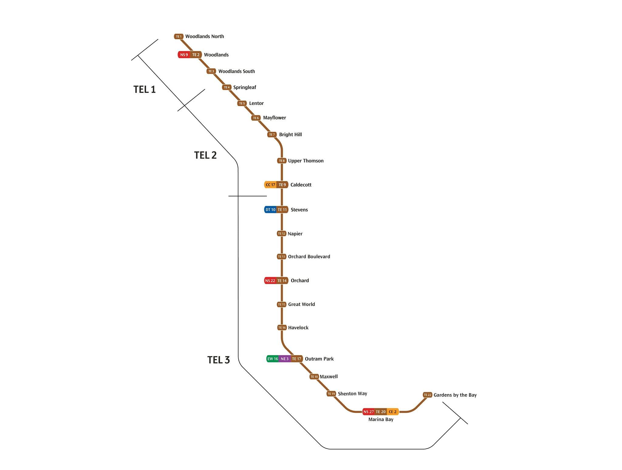 11 stations in 3rd stage of TEL, from Stevens to Gardens by the Bay, to open on Nov 13; free rides on Nov 11