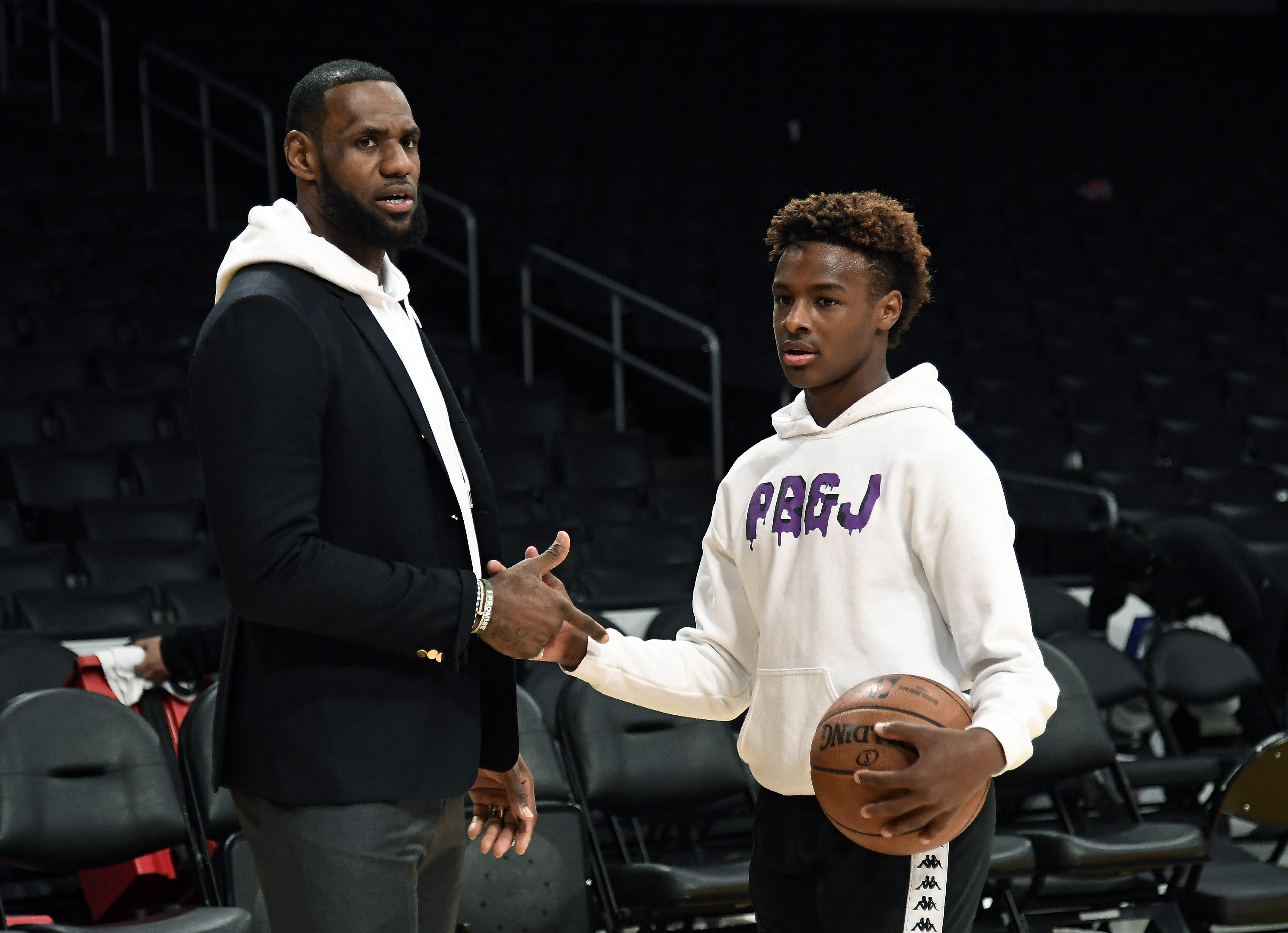 Bronny James Signs to Nike