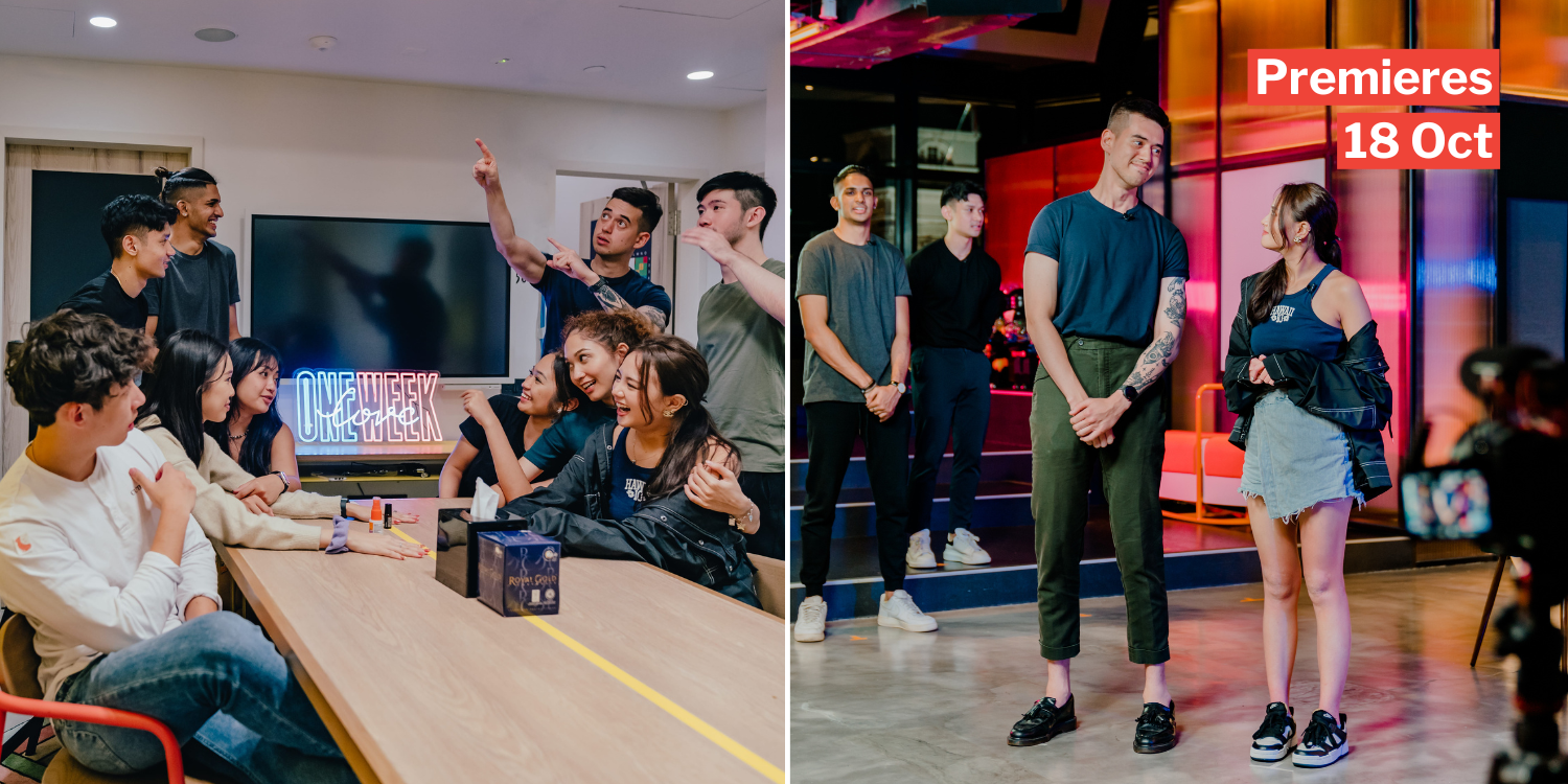 S’pore’s own reality dating show ‘one week love’ has catfights & tears to fulfil all your drama needs